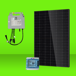 Kit solaire 5000W 10 panneaux DMEGC 500W  + 5 micro-onduleurs SOLAX 1000W Autoconsommation réseau Tavarua