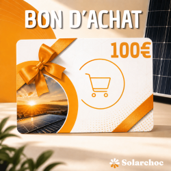 Bon de réduction 100€ - Récompense fidélité Solarchoc