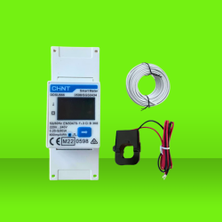 Compteur analyseur / smart meter DDSU 666 CT pour onduleur SOLAX avec tore de mesure monophasé