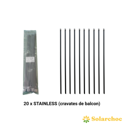 Panneau solaire SOLARFAM 200W semi flexible  SZ-200-MBC