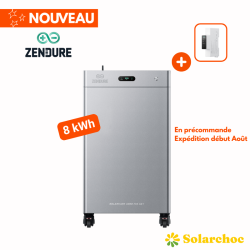Pack 8 kWh SolarFlow 4000 Mix AC+ + Compteur intelligent 3CT-S ZENDURE