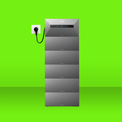 Pack 42kWh Batterie solaire Plug and Play ANKER SOLIX Solarbank MAX AC + 5 batteries additionnelles BP7000
