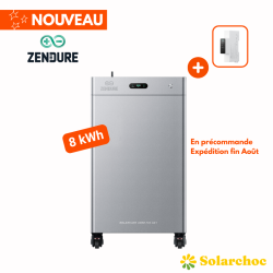 Pack 8 kWh SolarFlow 4000 Mix AC+ + Compteur intelligent 3CT-S ZENDURE