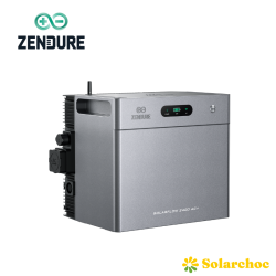 Pack 11,04kWh SolarFlow 2400 AC+ ZENDURE + 3 Batteries AB3000L + 4 Panneaux JOLYWOOD 425W