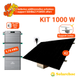 Kit solaire Plug&Play 1000W 2 panneaux solaires DMEGC 500W + SolarFlow 800 Plus + 2 batteries AB2000X ZENDURE
