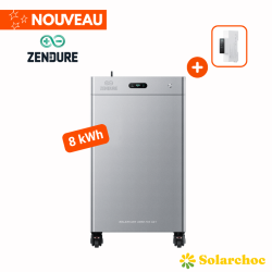 Pack 8 kWh SolarFlow 4000 Mix AC+ + Compteur intelligent 3CT-S ZENDURE