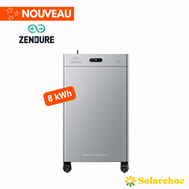 Pack 8 kWh SolarFlow 4000 Mix AC+ ZENDURE