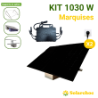 Kit solaire Plug & Play 1030W 2 panneaux DMEGC 515W + 1 micro-onduleur SOSSEN 1000W  Marquises
