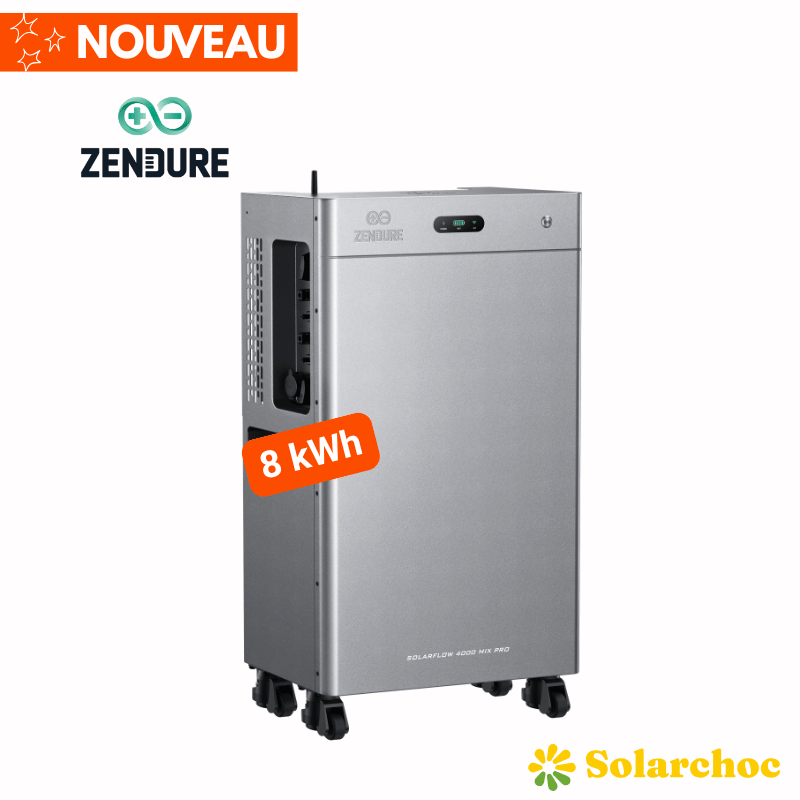 Zendure SolarFlow 4000 Mix Pro – 8 kWh, 4 000 W AC