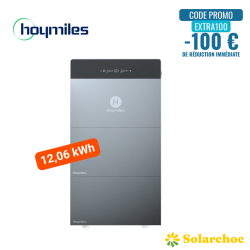 Pack Batterie HOYMILES 12,06 kWh HiBattery 4020 X + 2 HB-4020-S