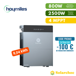 Pack Batterie 8,04 kWh HOYMILES HiBattery 4020 AC + HB-4020-S