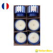 Lot de 6 Bougies bleues parfumées LIGNES ET LITTORAL