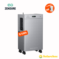 ZENDURE 4000 Mix PRO 8 kWh PowerStation SolarFlow Batterie Plug and Play