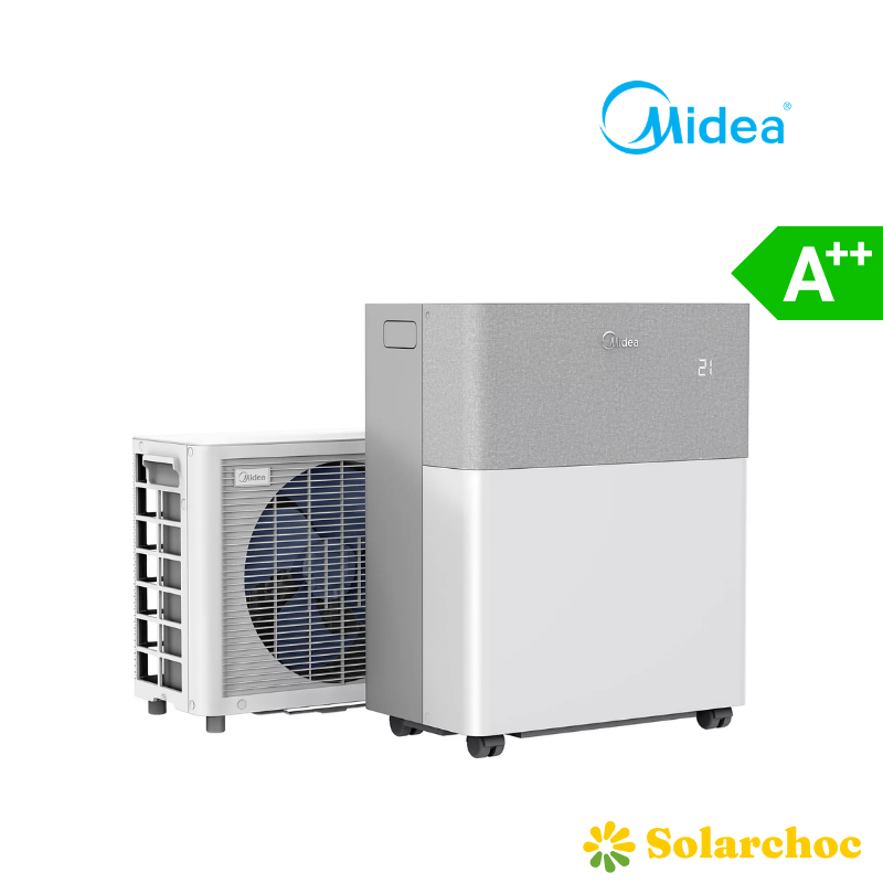 MIDEA Climatiseur Split Portable PortaSplit 12 000 BTU 3,5 kW Froid & Chaud  WiFi A++