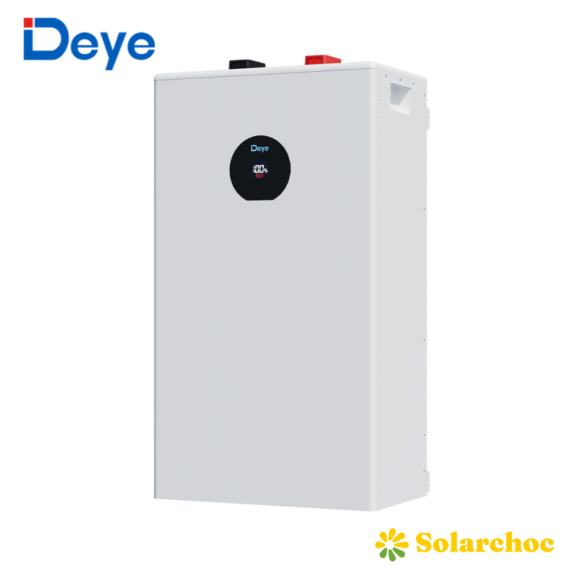 DEYE SE-F16-C 51,2V 314Ah LFP 16kWh Batterie solaire avec écran LCD