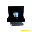 Clame / bride de fin pour support au sol à lester 30mm black
