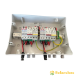 Coffret DC 600 V courant continu et parafoudre 2 entrées 2 sorties (2 x MPPT) avec fusible TECHNIDEAL
