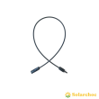 Allonge 2 m câble solaire photovoltaïque 4mm² noir MC4 montés