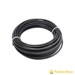Câble solaire photovoltaïque 4mm² noir vendu au mètre