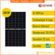 Panneau solaire JOLYWOOD 385W Silver Ntype Bifacial JW-HD120N 385W
