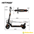Trottinette électrique HITWAY H9PRO