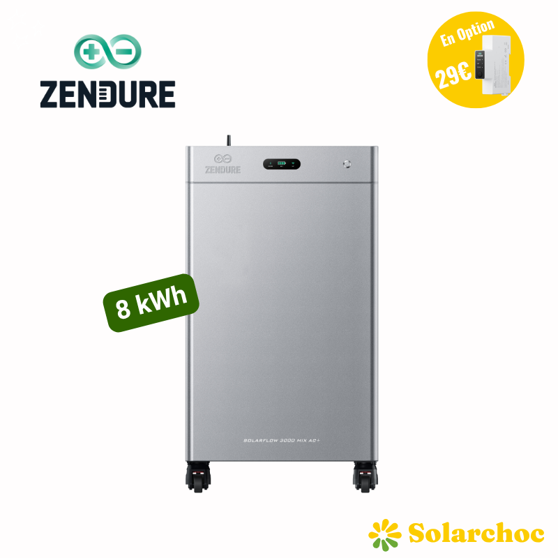 ZENDURE 3000 Mix AC+ 8 kWh SolarFlow Batterie Plug and Play