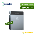 HOYMILES Pack 8 kWh 4,02kWh 4020 AC + 4,02kWh HB-4020-S Batterie additionnelle Plug and Play