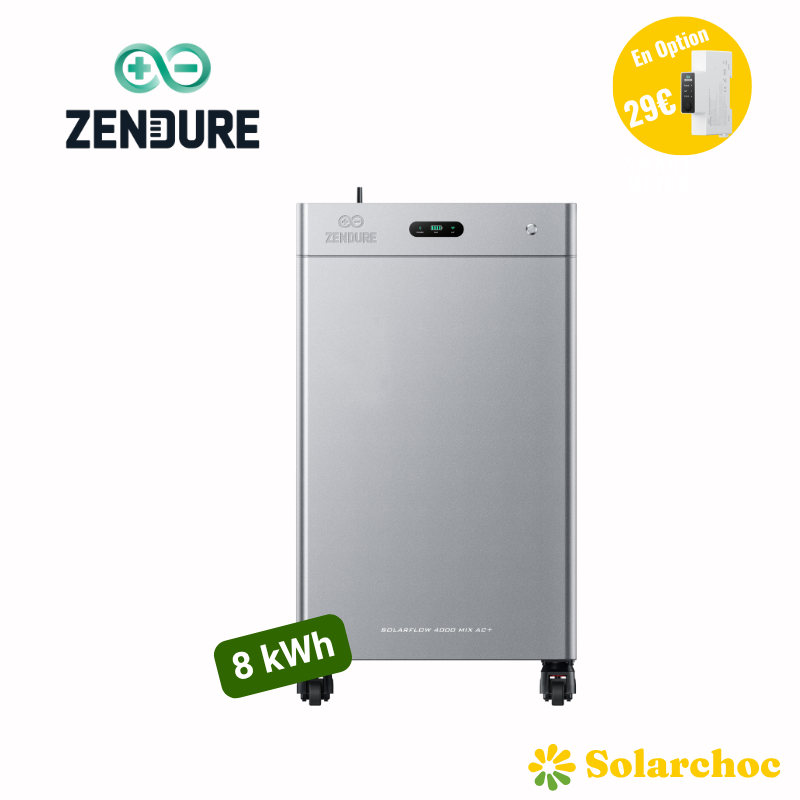 ZENDURE 4000 Mix AC+ 8 kWh SolarFlow Batterie Plug and Play