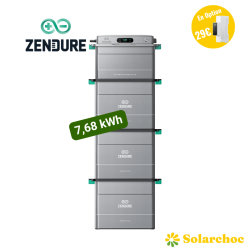 ZENDURE Pack 7,68 kWh SolarFlow 800 PLUS + 3 batteries AB2000X
