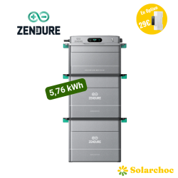 ZENDURE Pack 5,76 kWh SolarFlow 800 PLUS + 2 batteries AB2000X
