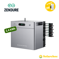 ZENDURE 2400 Pro 2,4 kWh avec batterie intégrée SolarFlow Batterie Plug and Play