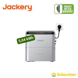 JACKERY Pack 5,04kWh SolarVault 3 Pro Max AC + 1 batterie BP2500 Batterie Plug and Play
