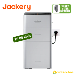 JACKERY Pack 10,08kWh SolarVault 3 Pro Max AC + 3 batteries BP2500 Batterie Plug and Play