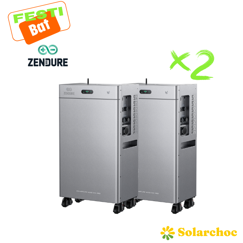 Zendure SolarFlow 4000 Mix Pro – 8 kWh, 4 000 W AC