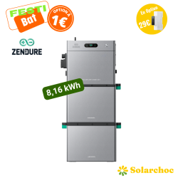 Pack Zendure SolarFlow 2400 AC+ + 2 AB3000L 2,88 kWh – Stockage solaire IP65