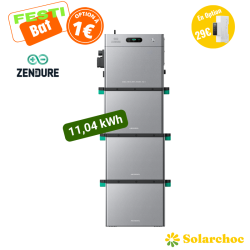 Pack Zendure SolarFlow 2400 AC+ + 3 batteries AB3000L 2,88 kWh