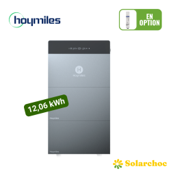 HOYMILES Pack 12 kWh HiBattery 4020 X + 2 Batteries additionnelles HB-4020-S Batterie Plug and Play