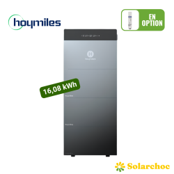 HOYMILES Pack 16 kWh HiBattery 4020 AC +  3 Batteries additionnelles HB-4020-S Batterie Plug and Play