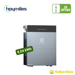 HOYMILES Pack 8 kWh HiBattery 4020 AC + 1 Batterie additionnelle HB-4020-S Plug and Play