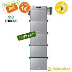 Pack batterie Zendure 13,92 kWh SolarFlow 2400 Pro