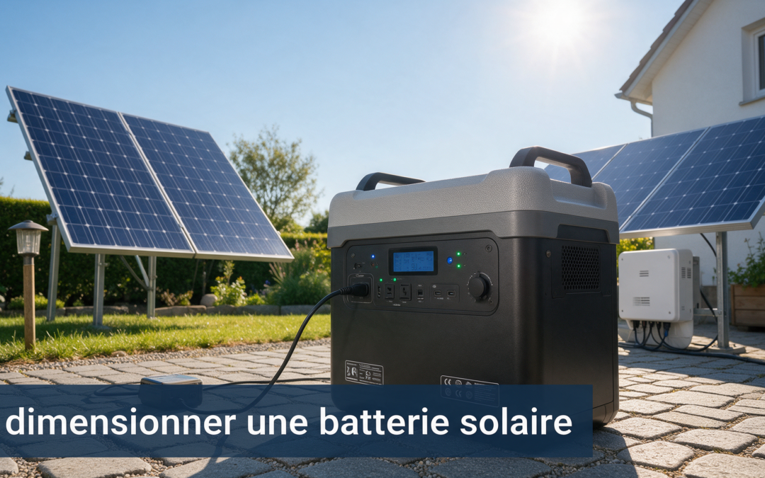 Dimensionner une batterie solaire : le guide pratique