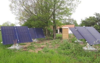 8 panneaux RECOM 385W + HM800 sur trackers – Loire-Atlantique (44)
