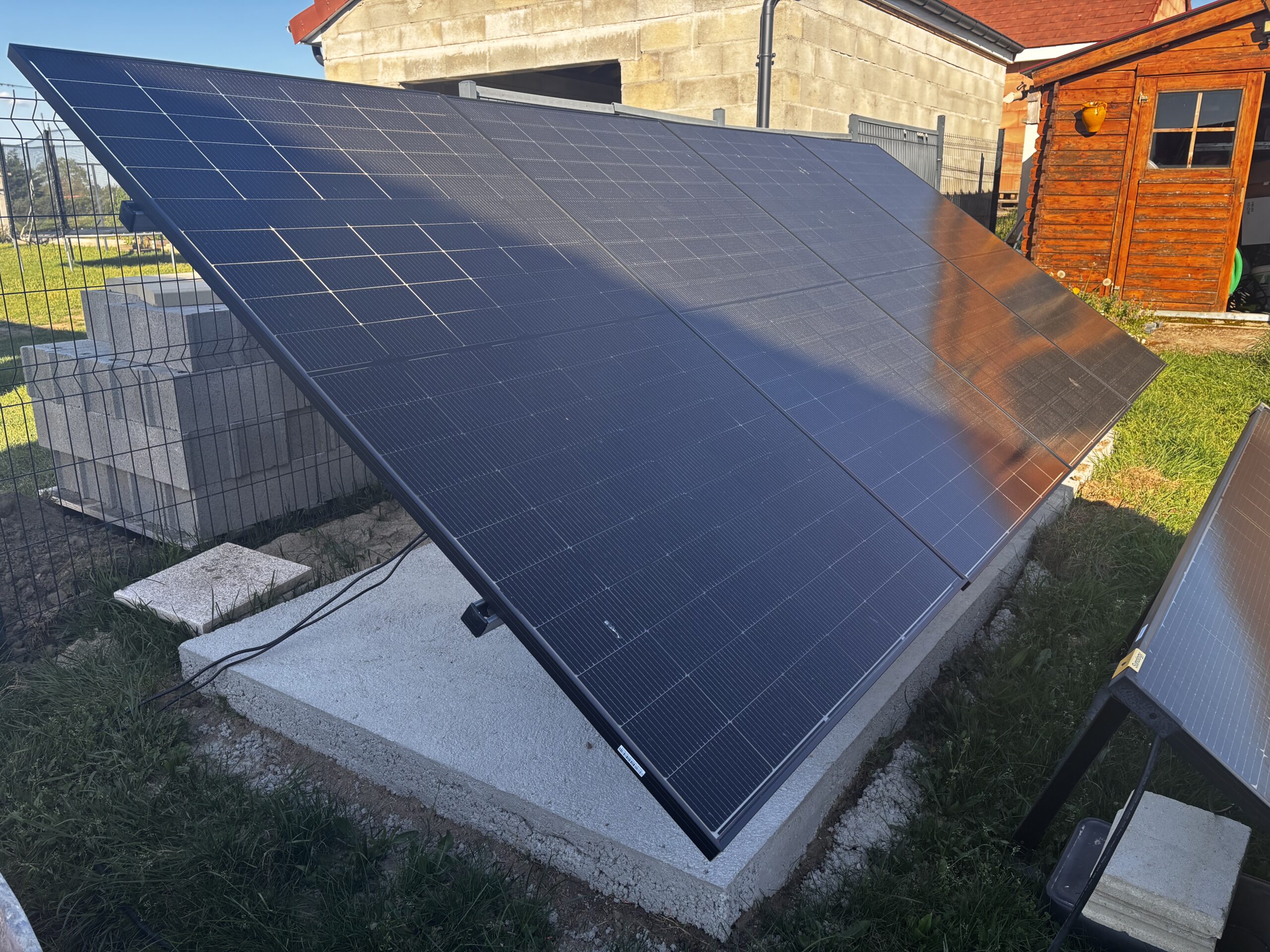 Panneaux sur supports à lester
